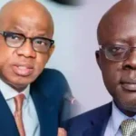 Governor Dapo Abiodun and Wale Adedayo