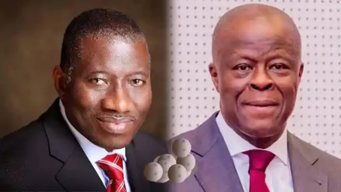 Goodluck Jonathan and Olawale Edun