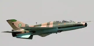 Nigerian Air Force Bombs IPOB and ESN Camps in the East