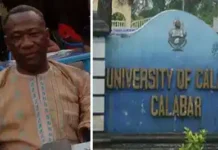 Sex Scandal: UNICAL VC slams Tinubu’s Minister for threatening Female Students Testifying against Embattled Professor UNICAL Professor in sex scandal ,Cyril Ndifon