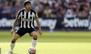 Sandro Tonali of Newcastle and italy faces 10-months ban impose by FIGC