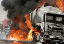 firefighters, 19 others Injured as Petrol Tanker Explodes in Kaduna 20 Injured as Petrol Tanker Explodes in Kaduna