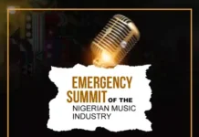 Nigerian Music Industry Holds Emergency Summit Meeting: Key Resolutions and Action Plans Nigerian Music Industry