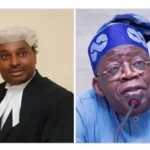Lawyer Kenneth Okonkwo and Bola Tinubu