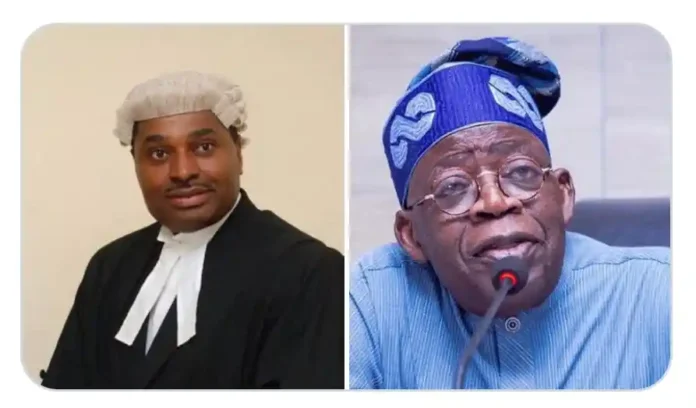 Bola Tinubu Lawyer Kenneth Okonkwo Lawyer Kenneth Okonkwo and Bola Tinubu