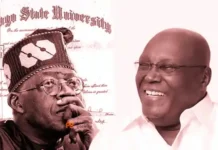 Stop chasing shadows, Atiku Challenges Tinubu to Address Certificate Forgeries Atiku Abubakar Submits Evidence of Tinubu's Forgery to Supreme Court.