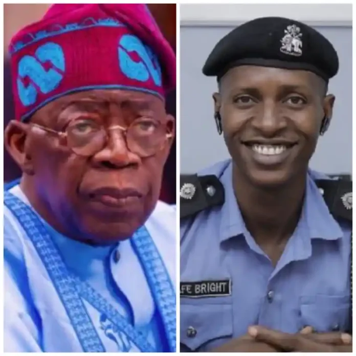 DSP Bright Edafe and Bola Tinubu