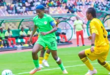 Ajibade shines as Nigeria thrashes Ethiopia in 2024 Olympic qualifier Rasheedat Ajibade