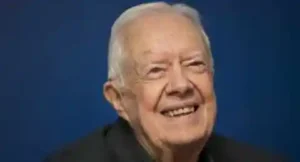 Jimmy Carter, 99, Makes Seldom Appearance With Presidents For Wife’s Memorial
