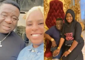 Which good wife asks for a car and iPhone when her husband is sick – Reactions as Mr Ibu’s wife, Jasmine clashes again