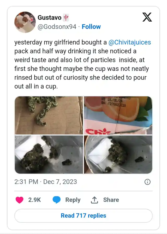 Alarming Discovery: Strange Particles Unearthed in Chivita Juice Raise Health Concerns