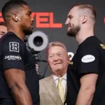 Anthony Joshua and Otto Wallin