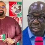 Governor Godwin Obaseki and Olumide Akpata