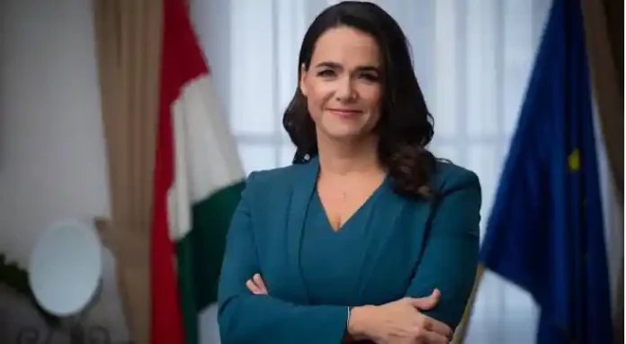 Hungarian President Katalin Novák