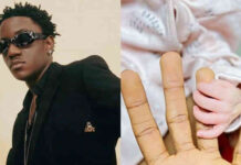 Victony Receives Congratulations on the Arrival of His Baby Girl