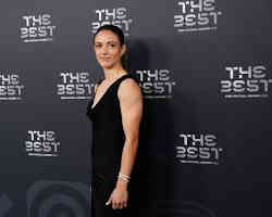 Aitana Bonmati with the FIFA The Best Women's Player award
