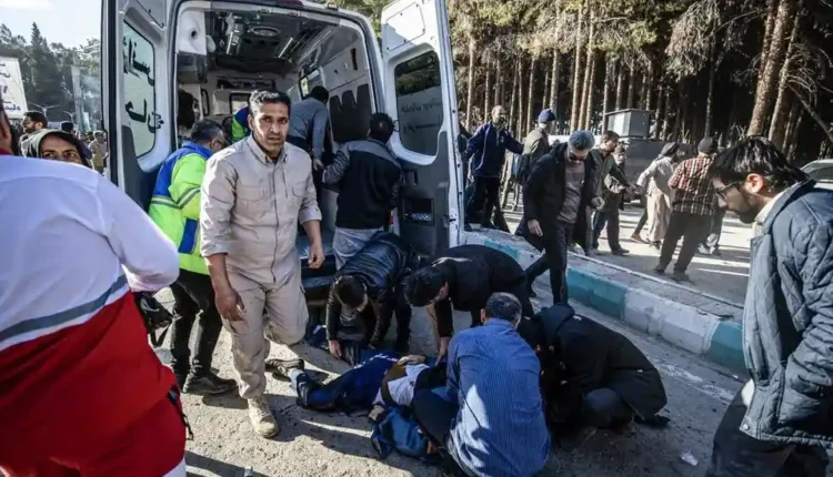 At least 103 dead in bomb blasts near Iran general Qasem Soleimani's tomb