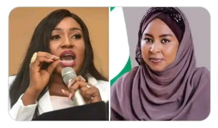 Betta Edu and Halima Shehu