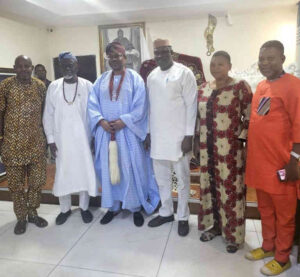 Bola Ilori Extols Late Akeredolu’s Legacy during Condolence Visit, Seeks Olowo’s Support for Ayedatiwa,Tinubu