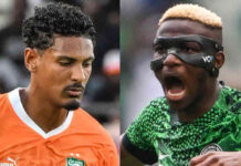 Nigeria vs Ivory Coast Full Time (2-1) Ivory Coast vs Nigeria