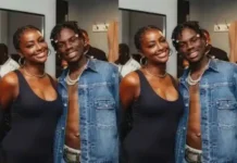Justine Skye, Rema at New Year Crossover Sparks Relationship Rumors Image of Rema and Justine Skye Church Appearance: Igniting Sparks of Romance Rumors