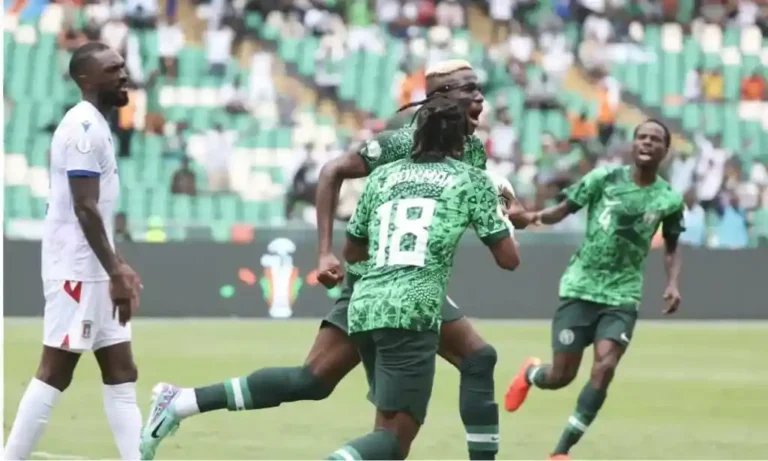 Nigeria Qualifies for AFCON 2025 as Osimhen’s Late Goal Secures 11 Points for Super Eagles