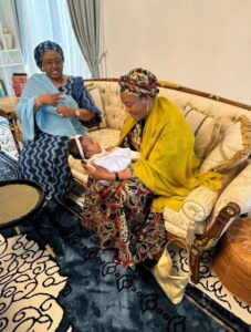 Remi Tinubu, Shettima’s Wife Visit Aisha Buhari (Photos)