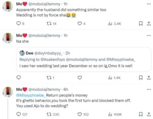 Newly Married Woman Called Out For Disappearing After Collecting
