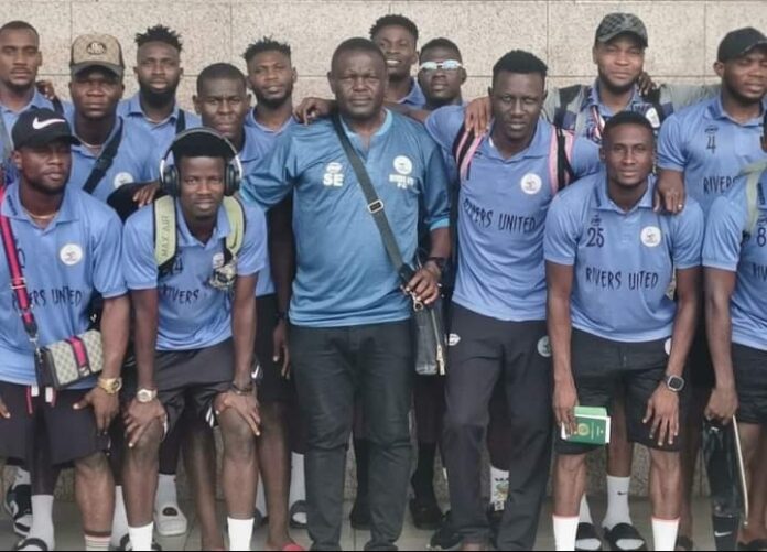 caf-confederation-cup:-rivers-united-arrive-luanda-for-academica-do-lobito-clash