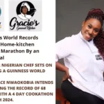 Chef Grace Nwaokobia Set to Rewrite History with Guinness World Record Attempt in Home Kitchen Cooking Marathon