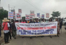 CSOs Begins Protest In Edo Over Economic Hardship