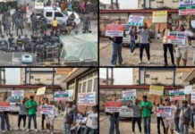 Tensions Rise as Police Seal Labour Union Ahead of Planned Nationwide Protest Over Economic Hardship "Tensions Rise as Police Seal Labour Union Ahead of Planned Nationwide Protest Over Economic Hardship"