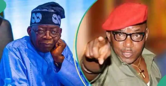 Bola Tinubu and Solomon Dalung