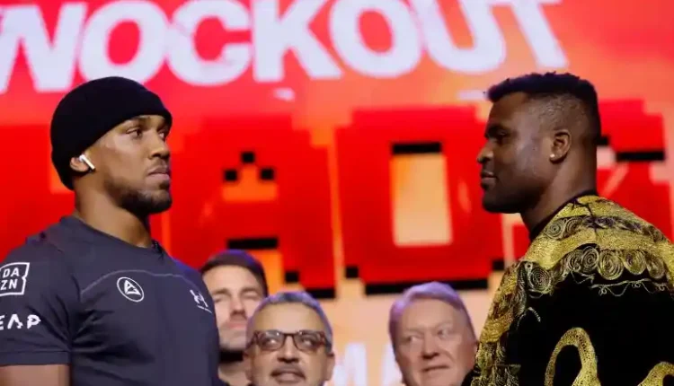 Anthony Joshua vs Francis Ngannou: Heavyweight Clash in Riyadh