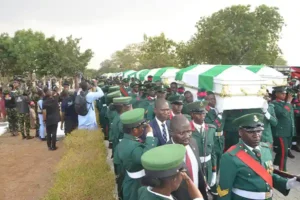 Tinubu Awards Honors to Fallen Soldiers in Delta, Scholarships to Their Children