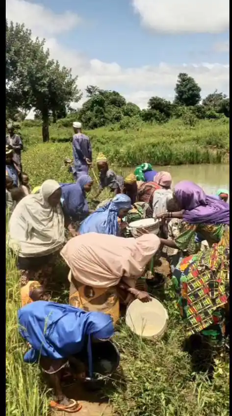 "The community has lacked clean water for over 30 years until Peter Obi provided them with a manual borehole. Additionally, the community lacks electricity."