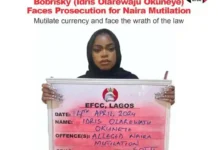 Bobrisky Sentenced to 6 Months in Prison for Naira Abuse EFCC gives update, shares photo of cross-dresser in custody