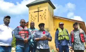 Oborevwori Finally visits Okuama Weeks After Killing of 17 Soldiers