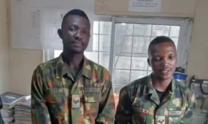 Two Nigerian Soldiers Arrested for Stealing Armoured Cables at Dangote Refinery