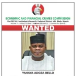 Yahaya Bello Declared Wanted By EFCC