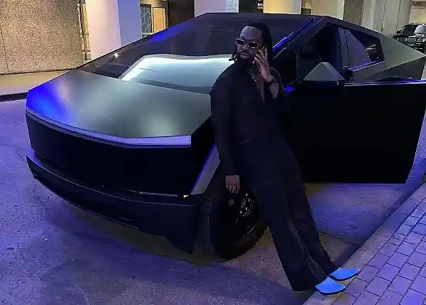 Timaya Makes History as First Nigerian Owner of Tesla Cybertruck