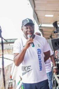 Gov Diri Kicks Off Prosperity Cup Football Tournament