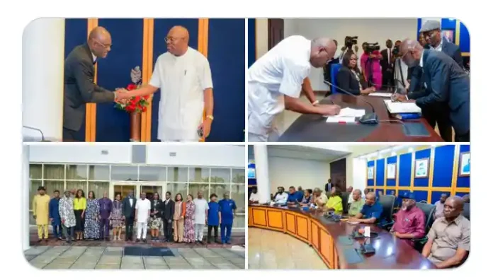 Dagogo Israel Iboroma as the Attorney-General and Commissioner for Justice.