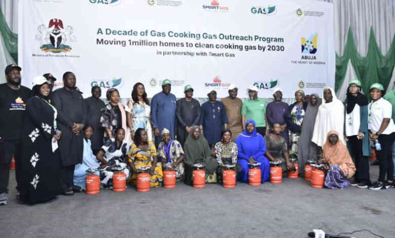 Details Emerge as FG govt begins distribution of cooking gas to one million homes
