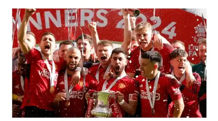 FA Cup Final Manchester United Manchester United Wins FA Cup Final Behind Teenagers' Goals: Highlights from Victory Against Manchester City