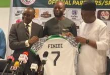 Finidi George Unveiled as New Super Eagles Coach, Amokachi, Others Named as Assistants Finidi George Unveiled as New Super Eagles Coach, with Amokachi and Others Named as Assistants
