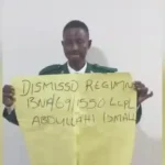 Lance Corporal Abdullahi Ismail dismissed