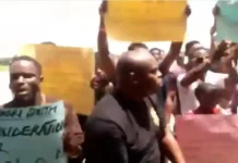 Massive Protest Erupts in Warri South LGA Over PDP Flagbearer Choice Massive Protest Erupts in Warri South LGA Over PDP Flagbearer Choice**
