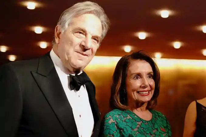 Former House Speaker Nancy Pelosi and Her Husband Paul Pelosi