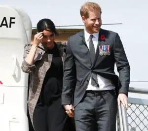 Prince Harry And Meghan Markle Arrive In Nigeria